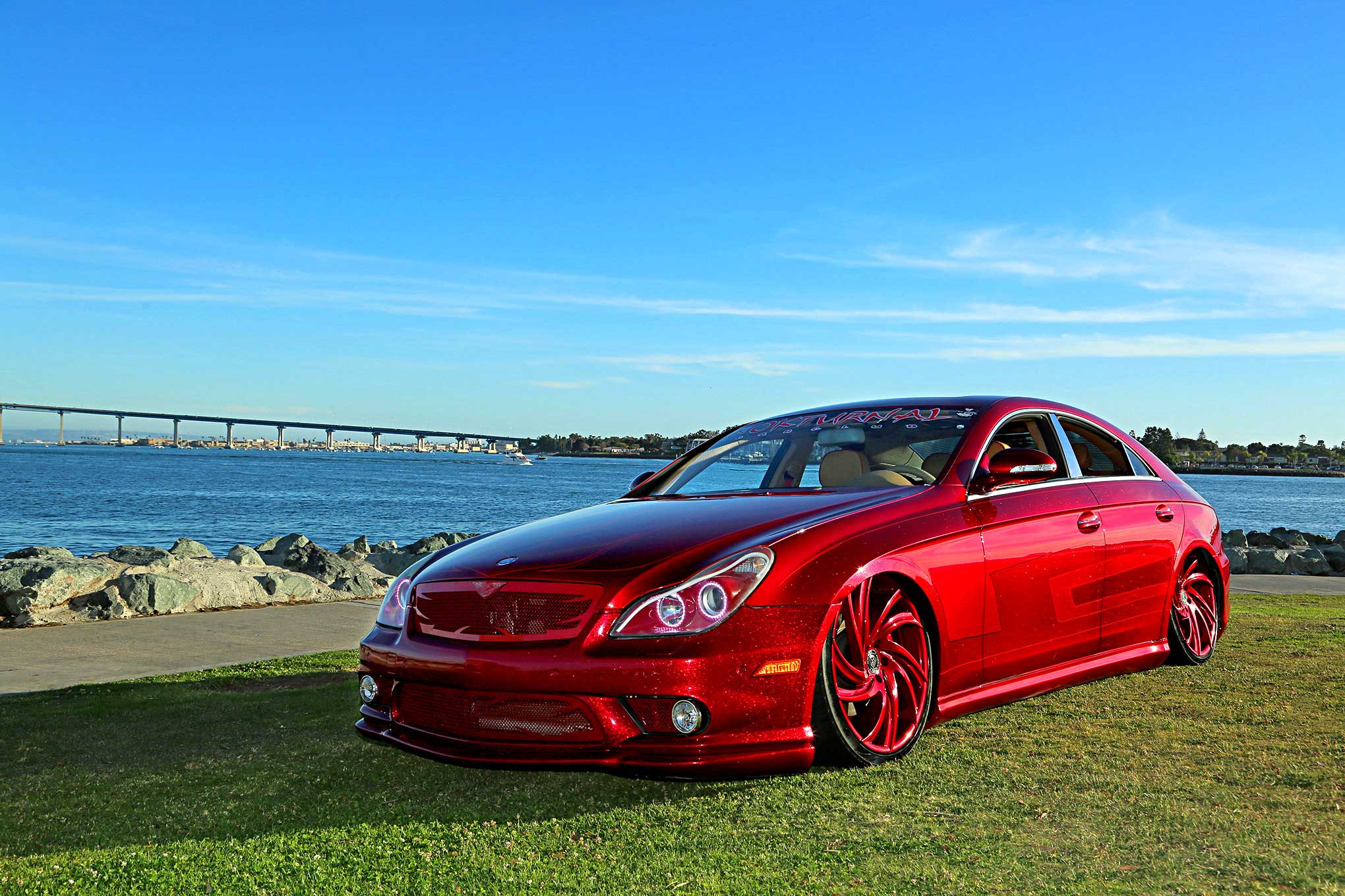 2008 Mercedes Benz Cls550 Lowrider Inspired Benz